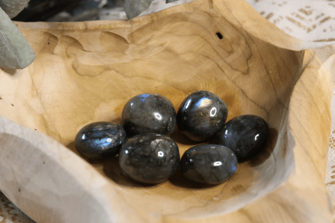 Pierre roulée Labradorite