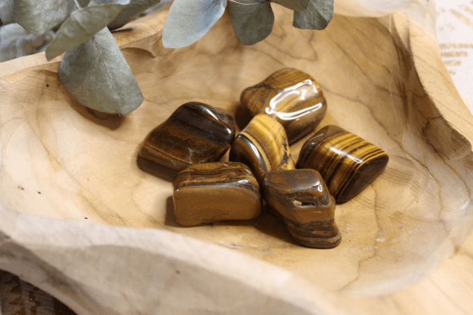 Pierre roulée Oeil de tigre