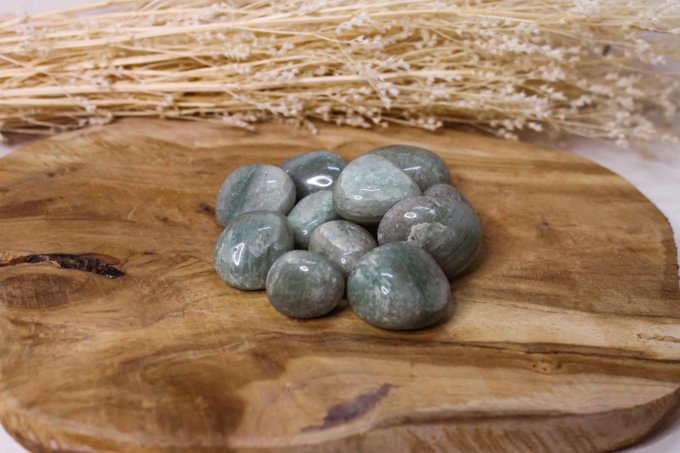 Pierre roulée Aventurine verte