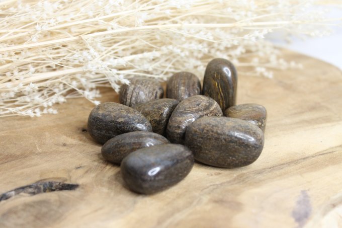 Pierre roulée Bronzite