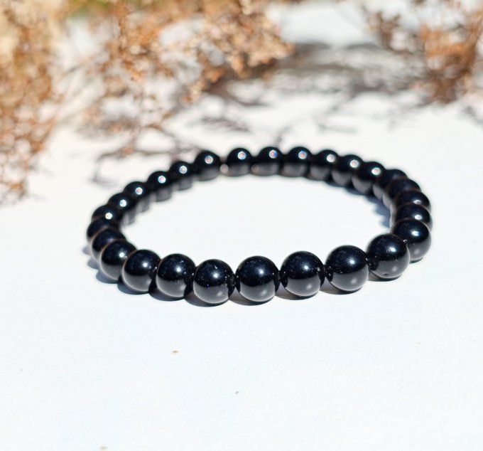 Bracelet Obsidienne noire