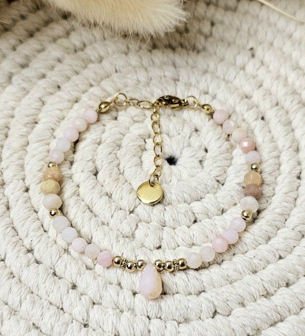 Bracelet Opale rose