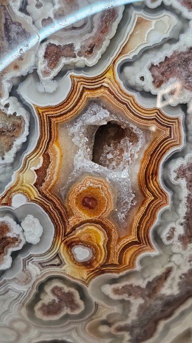 Sphère Agate crazy lace