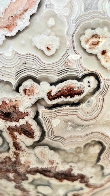 Sphère Agate crazy lace