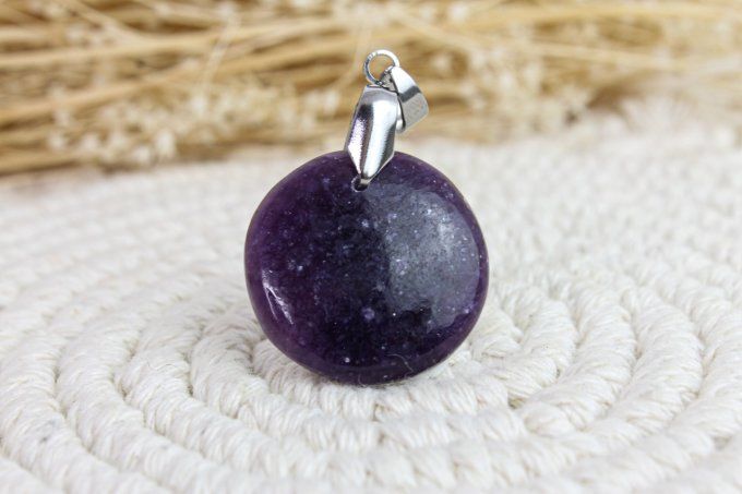 Pendentif Lépidolite
