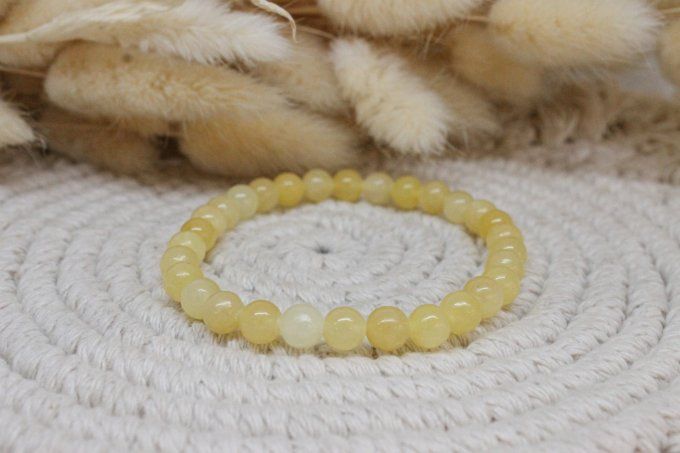 Bracelet Calcite jaune