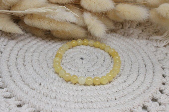 Bracelet Calcite jaune