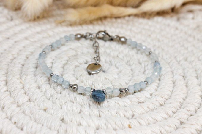 Bracelet Aigue marine