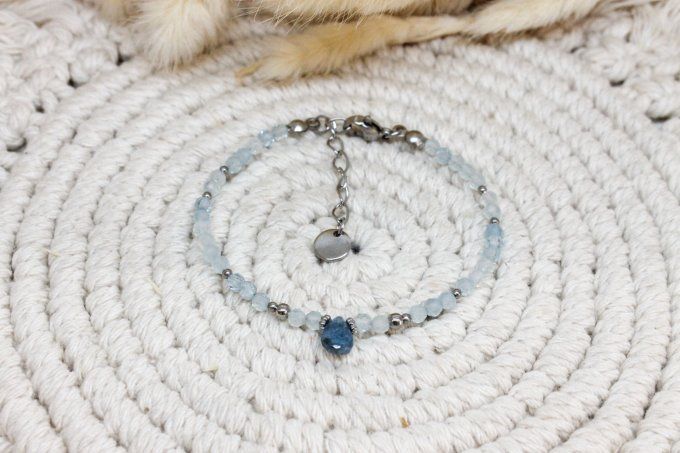 Bracelet Aigue marine