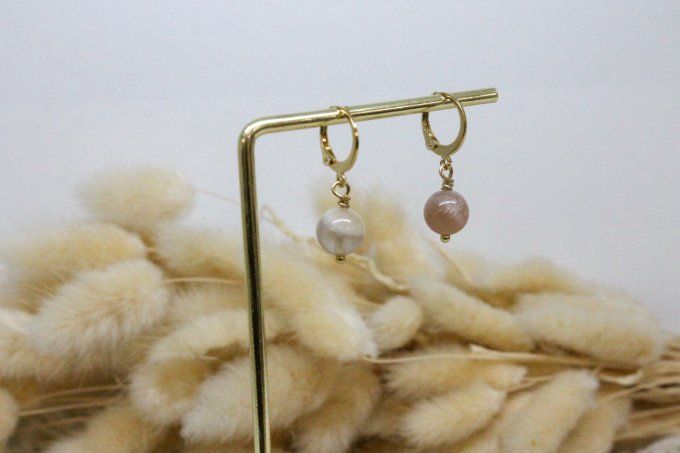 Créoles Pierre de lune