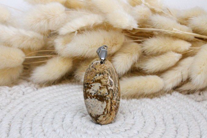 Pendentif Jaspe paysage