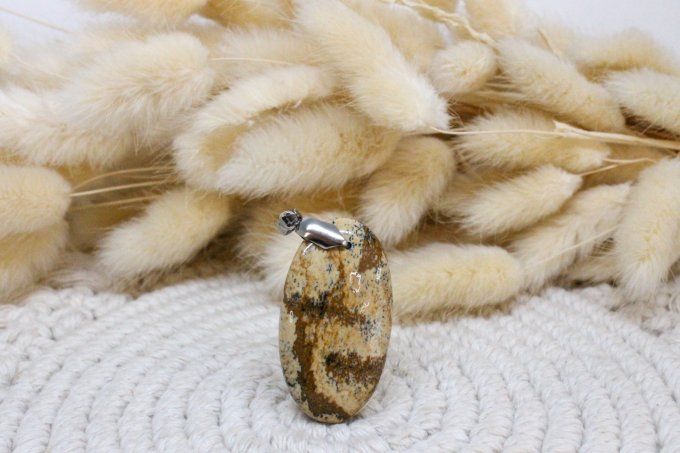 Pendentif Jaspe paysage
