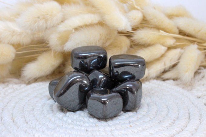 Pierre roulée Hématite