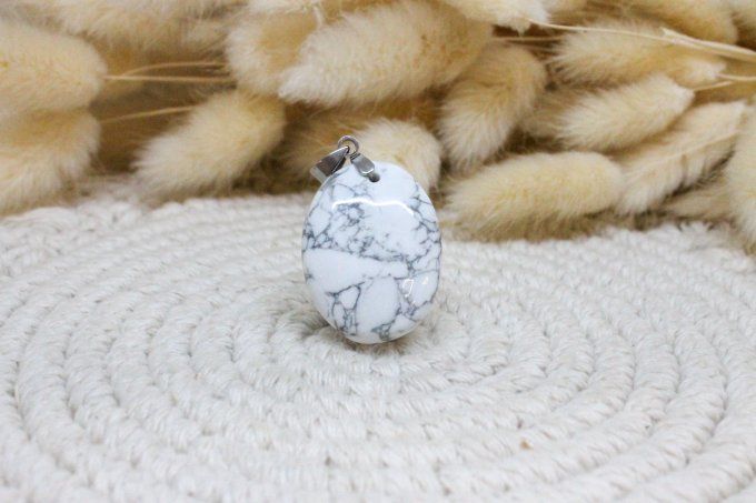 Pendentif Howlite
