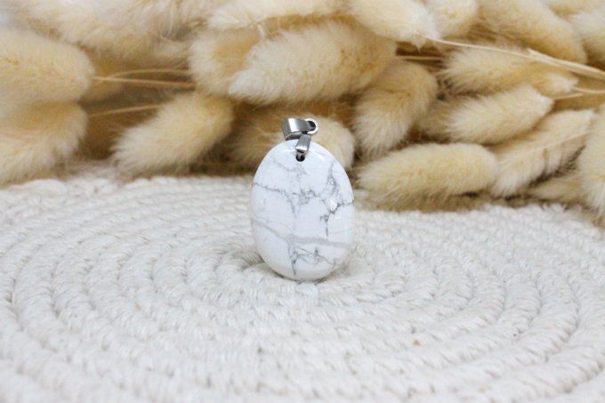Pendentif Howlite