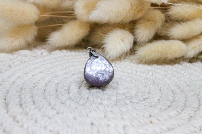 Pendentif Lépidolite gemme