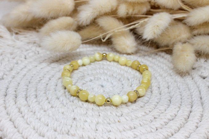 Bracelet Calcite jaune