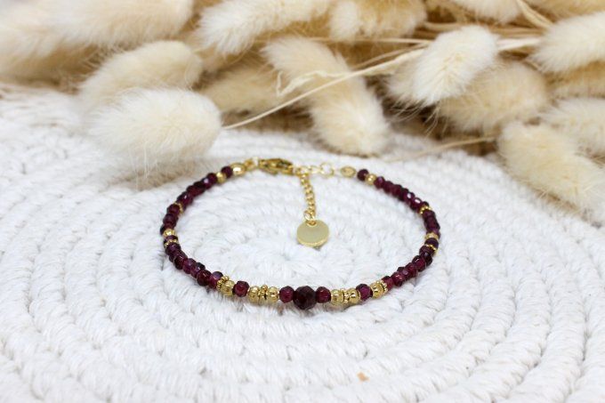 Bracelet Grenat