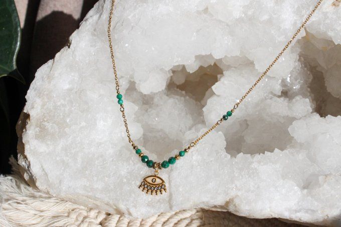 Collier Malachite