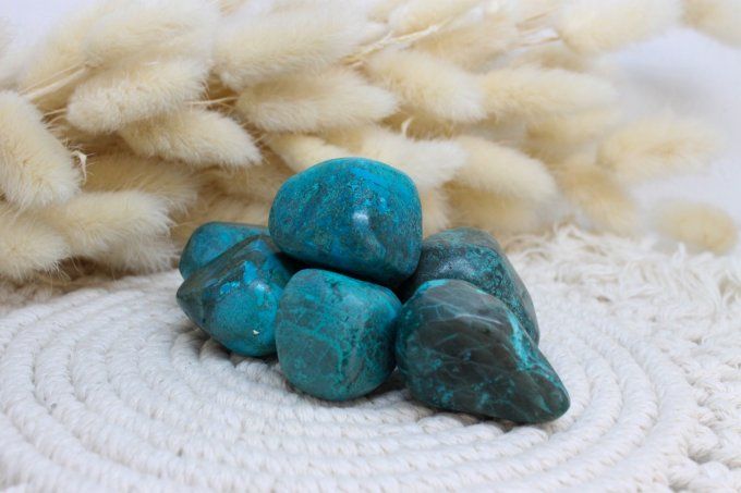 Pierre roulée Chrysocolle