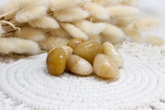 Pierre roulée Aventurine jaune