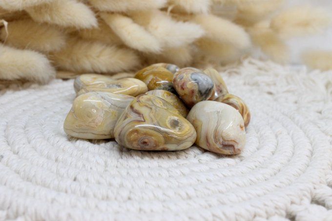 Pierre roulée Agate crazy lace