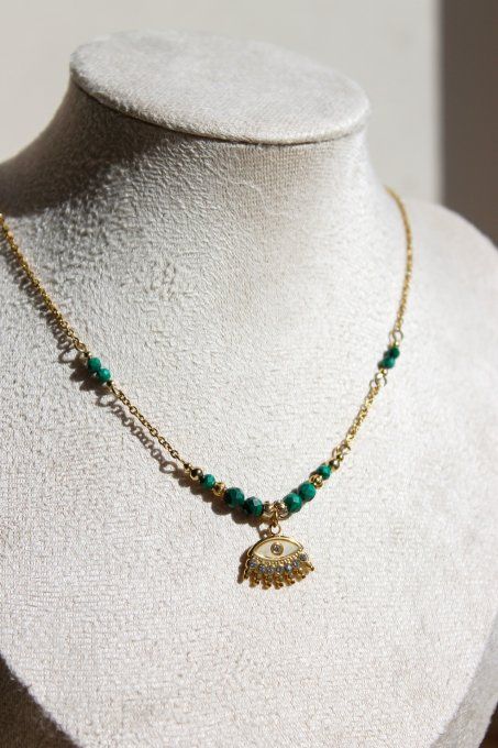 Collier Malachite