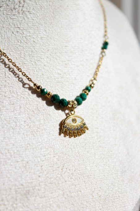 Collier Malachite